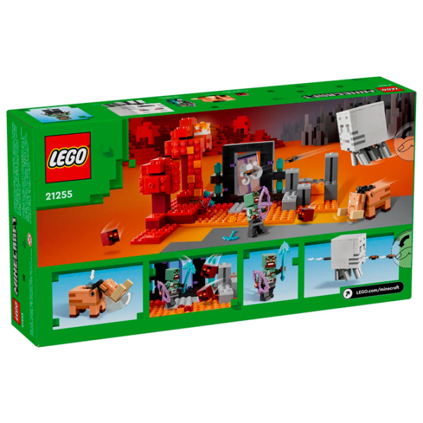 Constructor LEGO The Nether Portal Ambush Clasic/ Multicolor photo 10