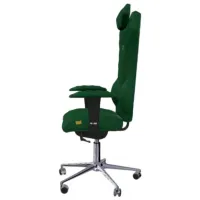 Офисное кресло Kulik System Monarch ЭКО Кожа/ Green photo 2