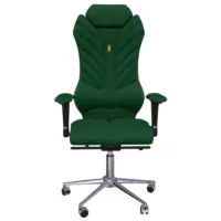 Офисное кресло Kulik System Monarch ЭКО Кожа/ Green photo 3