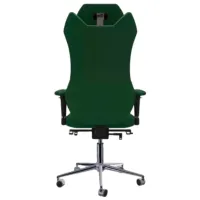 Офисное кресло Kulik System Monarch ЭКО Кожа/ Green photo 5