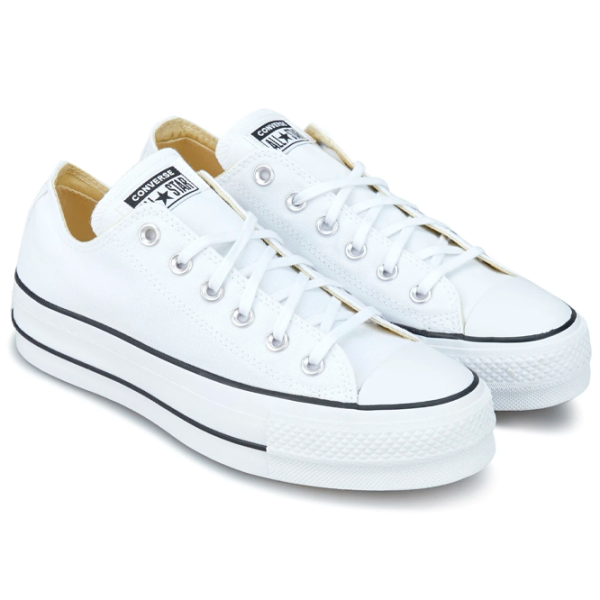 Кеды для женщин Converse Taylor All Star Lift Демисезон/ White photo 1