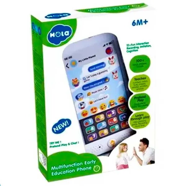 Jucărie interactivă Hola Toys Life HE067700 3+/ White photo 5 Jucărie interactivă Hola Toys Life HE067700 3+/ White photo 5