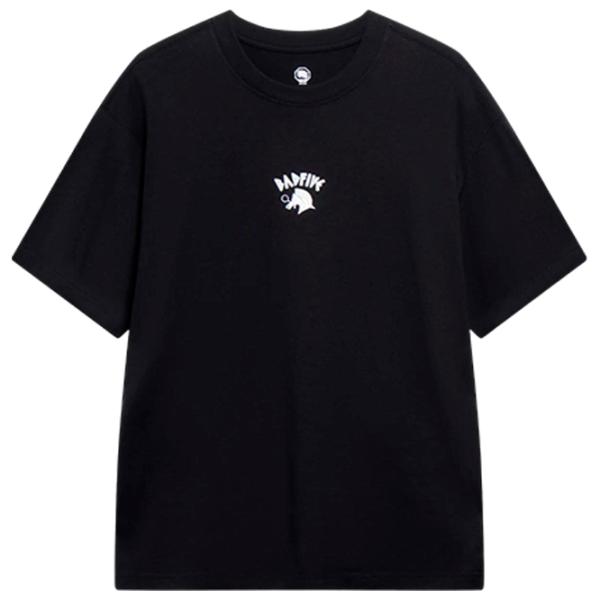 Tricou pentru bărbați Li-Ning AHST285-4B 100% bumbac/ Black photo 1