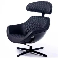 Fotoliu de birou Snite Prime Piele artificială/ Black photo 4