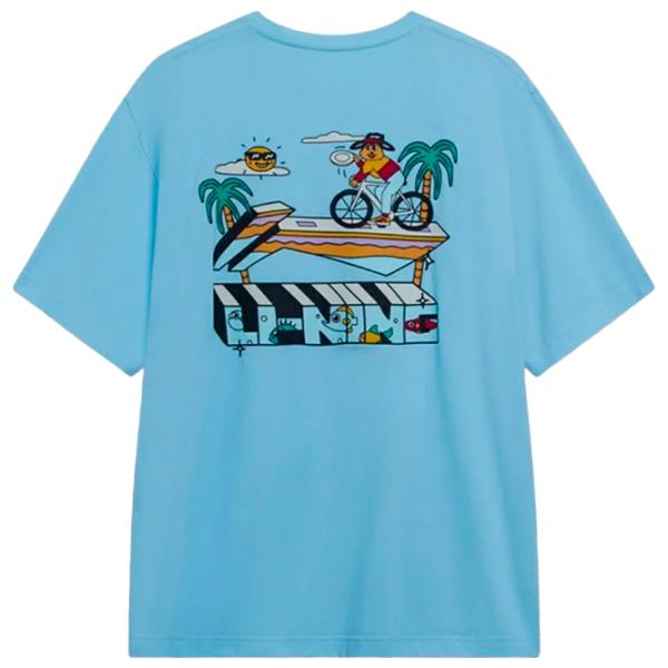 Tricou pentru bărbați Li-Ning AHST179-6B 36% poliester/ Blue photo 2 Tricou pentru bărbați Li-Ning AHST179-6B 36% poliester/ Blue photo 2