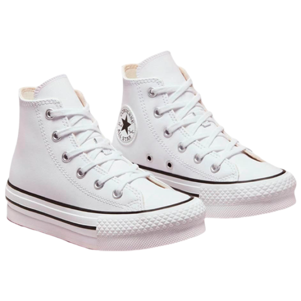Ghete pentru femei Converse Chuck Taylor All Star Lift Platform Demisezon/ White photo 1