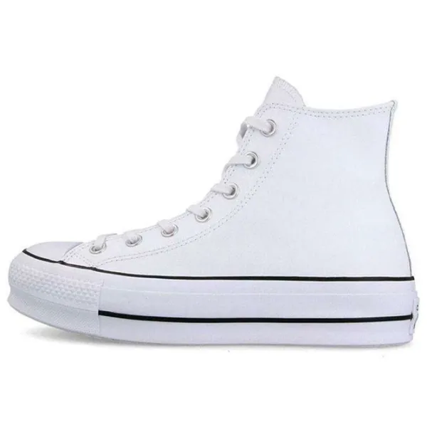Ghete pentru femei Converse Chuck Taylor All Star Lift Platform Demisezon/ White photo 2
