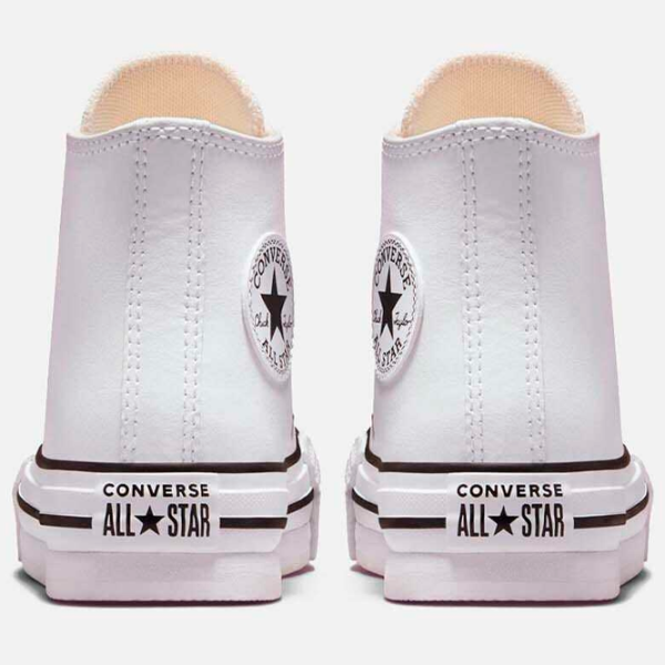 Ghete pentru femei Converse Chuck Taylor All Star Lift Platform Demisezon/ White photo 4