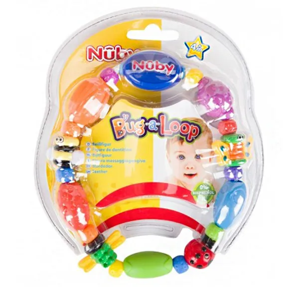 Игрушка для прорезывания зубов Nuby ID478 от 4 мес photo 2