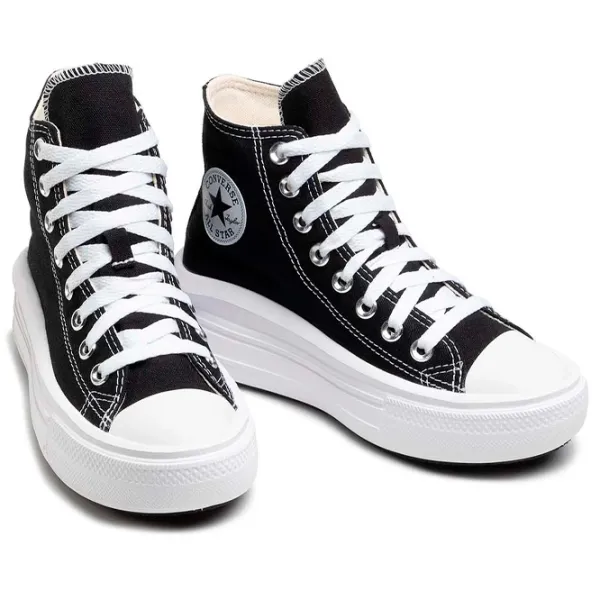 Ghete pentru femei Converse Chuck Taylor All Star Move Demisezon/ Black photo 1