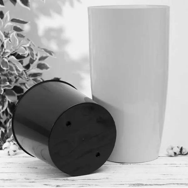 Горшок для цветов Aleana Alfa White/ Пластик/ На полу photo 2 Горшок для цветов Aleana Alfa White/ Пластик/ На полу photo 2
