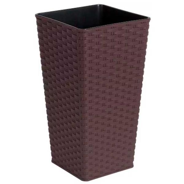 Ghiveci pentru flori Aleana Rotang Multicolor/ Plastic/ Pe podea photo 3