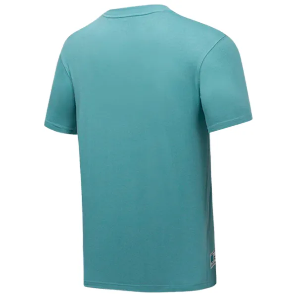 Tricou pentru bărbați Li-Ning AHST187-11B 100% bumbac/ Blue photo 2