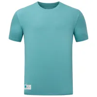 Tricou pentru bărbați Li-Ning AHST187-11B 100% bumbac/ Blue