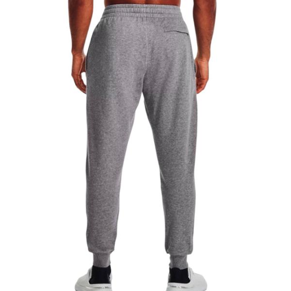 Pantaloni sportivi pentru bărbați Under Armour Rival Fleece Joggers 1379774-025 S/ Gray photo 3
