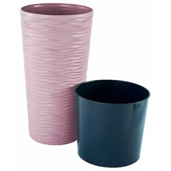 Ghiveci pentru flori Aleana Fiujin Multicolor/ Plastic/ Pe pervaz photo 3