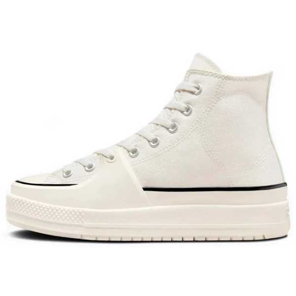 Ghete pentru femei Converse Chuck Taylor All Star Construct - Deco Stitch Demisezon/ White photo 2 Ghete pentru femei Converse Chuck Taylor All Star Construct - Deco Stitch Demisezon/ White photo 2