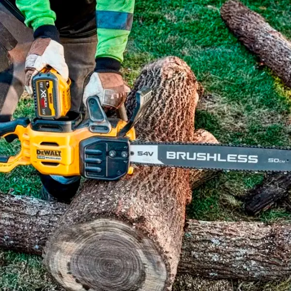 Fierăstrău cu lanţ Dewalt DCMCS575X1 cu acumulator/ Yellow photo 2