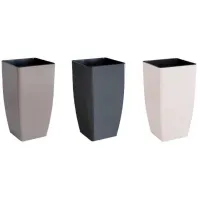 Ghiveci pentru flori Aleana Cvadro Multicolor/ Plastic/ Pe pervaz