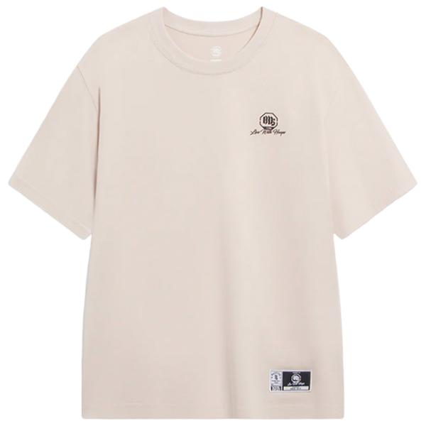 Tricou pentru bărbați Li-Ning AHST281-3B 100% bumbac/ Beige photo 1 Tricou pentru bărbați Li-Ning AHST281-3B 100% bumbac/ Beige photo 1