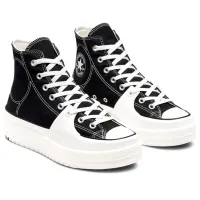 Ghete pentru femei Converse Chuck Taylor All Star Construct - Deco Stitch Demisezon/ Black