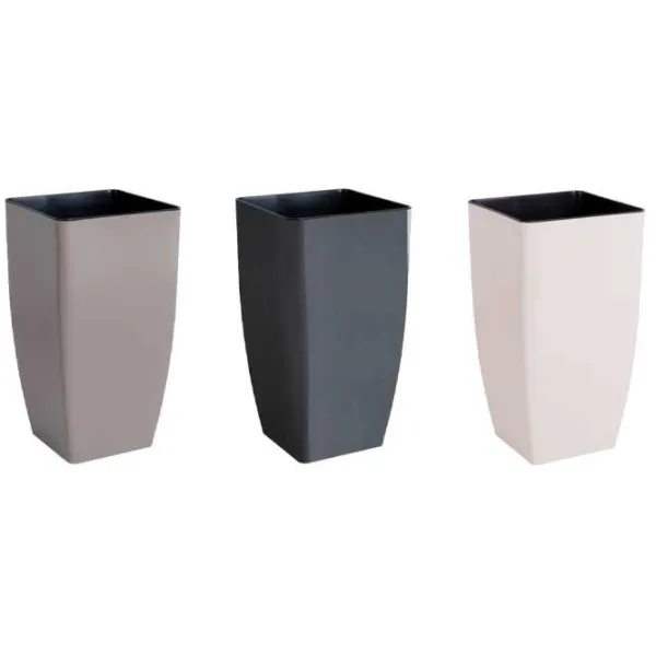 Ghiveci pentru flori Aleana Cvadro Multicolor/ Plastic/ Pe pervaz photo 1