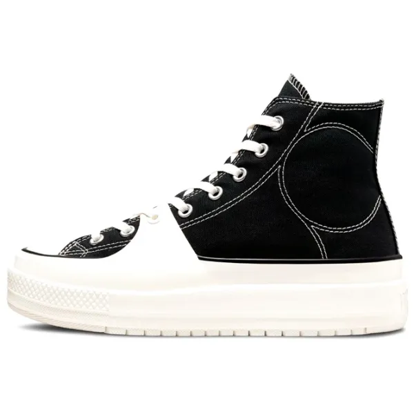 Кеды для женщин Converse Chuck Taylor All Star Construct - Deco Stitch Демисезон/ Black photo 2