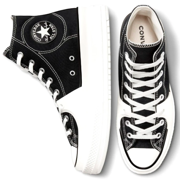 Кеды для женщин Converse Chuck Taylor All Star Construct - Deco Stitch Демисезон/ Black photo 5