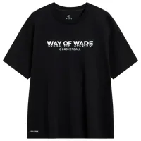 Tricou pentru bărbați Li-Ning AHST325-1B 100% bumbac/ Black