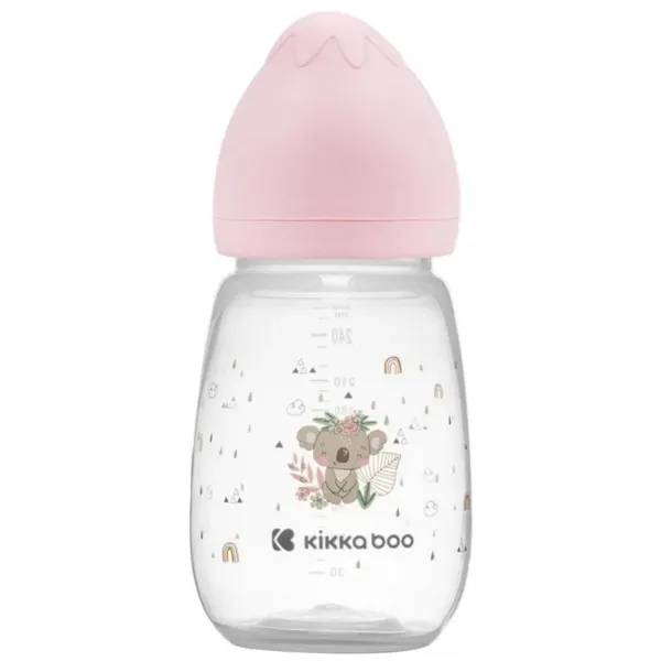 Biberon Kikka Boo Savanna Pentru fetițe/ 260 ml/ Pink photo 1