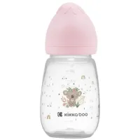 Biberon Kikka Boo Savanna Pentru fetițe/ 260 ml/ Pink