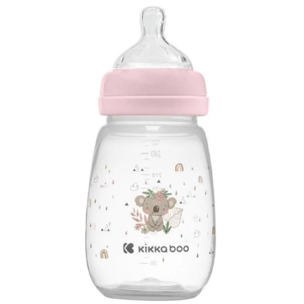 Biberon Kikka Boo Savanna Pentru fetițe/ 260 ml/ Pink photo 2