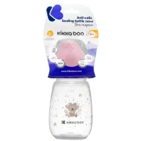 Biberon Kikka Boo Savanna Pentru fetițe/ 260 ml/ Pink photo 3