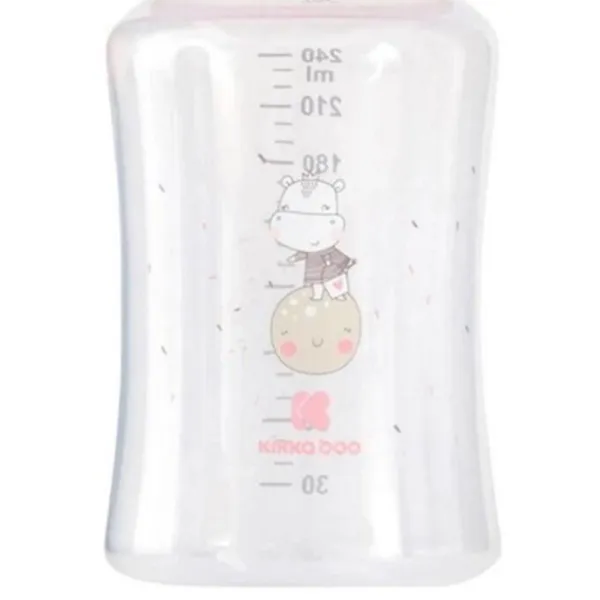 Бутылочка для кормления Kikka Boo Hippo Dreams Для девочек/ 240 мл/ Pink photo 4 Бутылочка для кормления Kikka Boo Hippo Dreams Для девочек/ 240 мл/ Pink photo 4