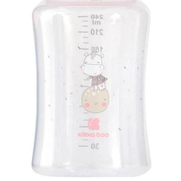 Бутылочка для кормления Kikka Boo Hippo Dreams Для девочек/ 240 мл/ Pink photo 4 Бутылочка для кормления Kikka Boo Hippo Dreams Для девочек/ 240 мл/ Pink photo 4