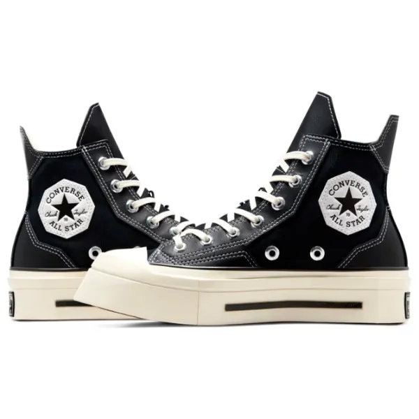 Ghete pentru femei Converse Chuck 70 De Luxe Squared Demisezon/ Black photo 5 Ghete pentru femei Converse Chuck 70 De Luxe Squared Demisezon/ Black photo 5