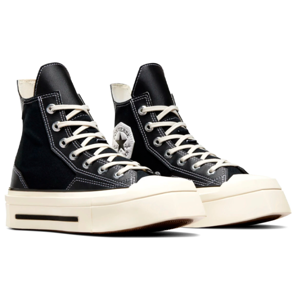 Кеды для женщин Converse Chuck 70 De Luxe Squared Демисезон/ Black photo 1 Кеды для женщин Converse Chuck 70 De Luxe Squared Демисезон/ Black photo 1