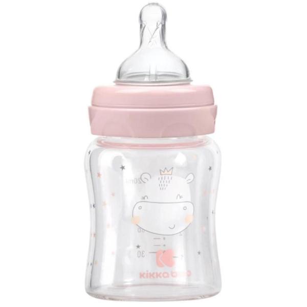 Biberon Kikka Boo Hippo Dreams Pentru fetițe/ 120 ml/ Pink photo 5 Biberon Kikka Boo Hippo Dreams Pentru fetițe/ 120 ml/ Pink photo 5