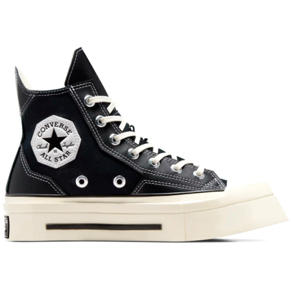 Ghete pentru femei Converse Chuck 70 De Luxe Squared Demisezon/ Black photo 2 Ghete pentru femei Converse Chuck 70 De Luxe Squared Demisezon/ Black photo 2