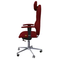 Fotoliu de birou Kulik System Grand ECO Piele/ Bordo photo 5