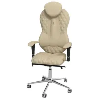 Fotoliu de birou Kulik System Grand ECO Piele/ Beige