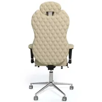 Fotoliu de birou Kulik System Grand ECO Piele/ Beige photo 5