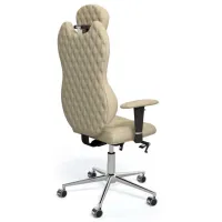 Fotoliu de birou Kulik System Grand ECO Piele/ Beige photo 6
