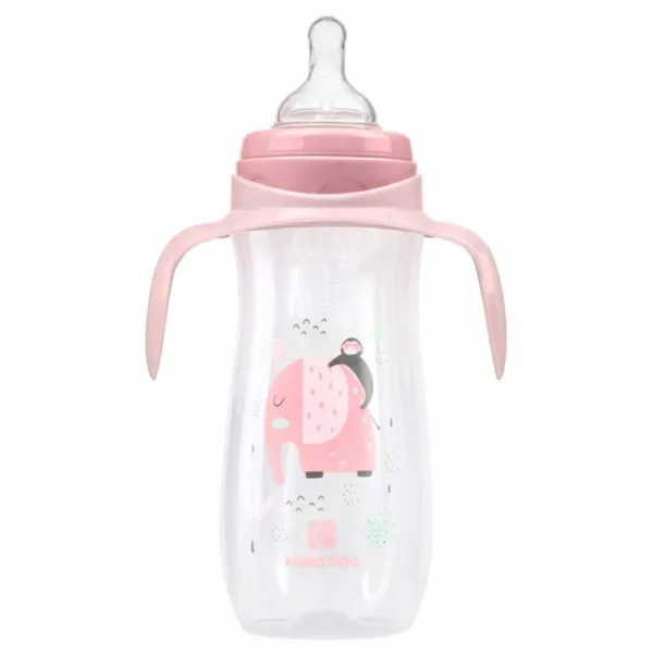 Biberon Kikka Boo Jungle King Pentru fetițe/ 400 ml/ Pink photo 3 Biberon Kikka Boo Jungle King Pentru fetițe/ 400 ml/ Pink photo 3