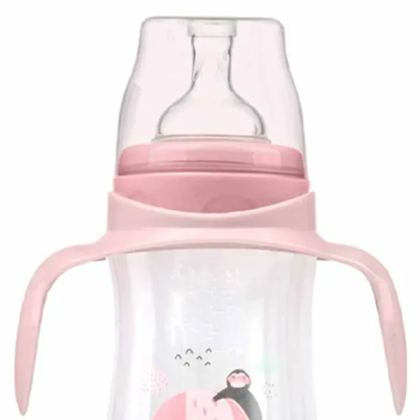 Biberon Kikka Boo Jungle King Pentru fetițe/ 400 ml/ Pink photo 5 Biberon Kikka Boo Jungle King Pentru fetițe/ 400 ml/ Pink photo 5