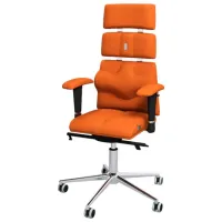 Fotoliu de birou Kulik System Piramid Stofă/ Orange