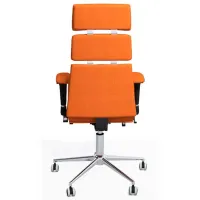 Fotoliu de birou Kulik System Piramid Stofă/ Orange photo 5