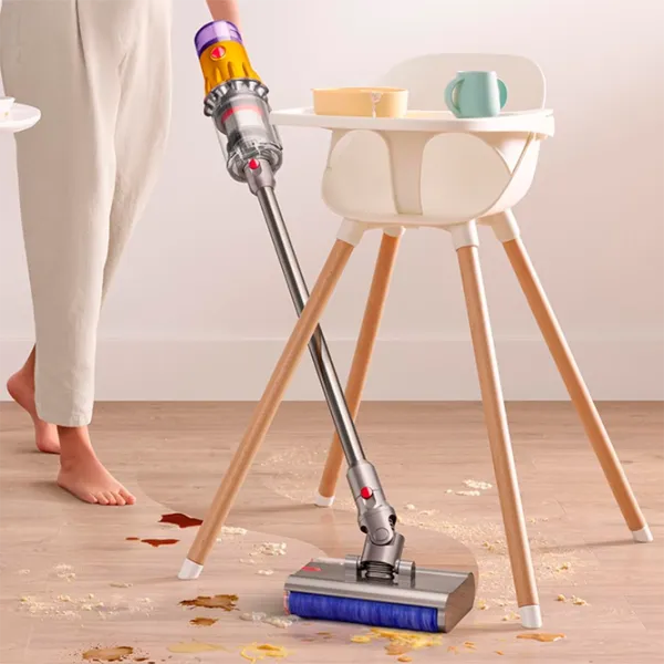 Вертикальный пылесос Dyson V12s Detect Submarine 150 Вт / Желтый Nichel photo 2