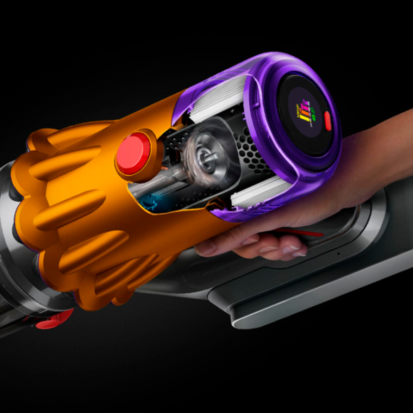 Вертикальный пылесос Dyson V12s Detect Submarine 150 Вт / Желтый Nichel photo 9