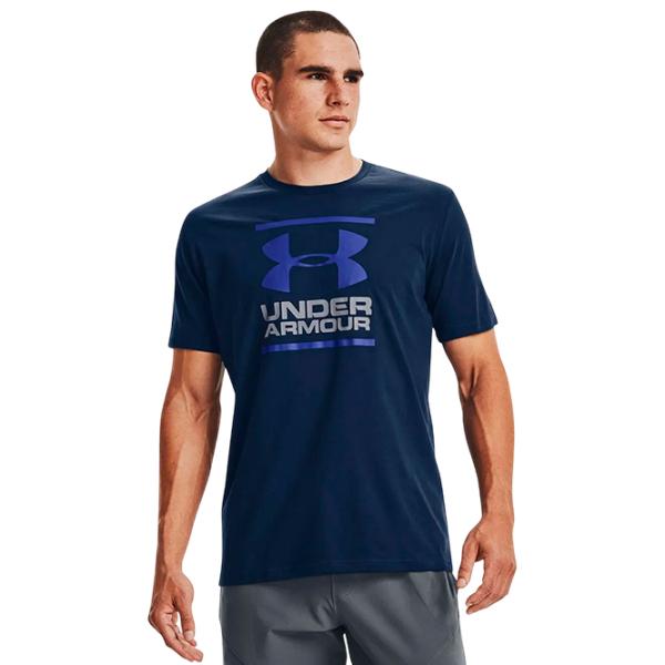 Tricou pentru bărbați Under Armour ss-blk1326849-001 100% bumbac/ Blue photo 1 Tricou pentru bărbați Under Armour ss-blk1326849-001 100% bumbac/ Blue photo 1